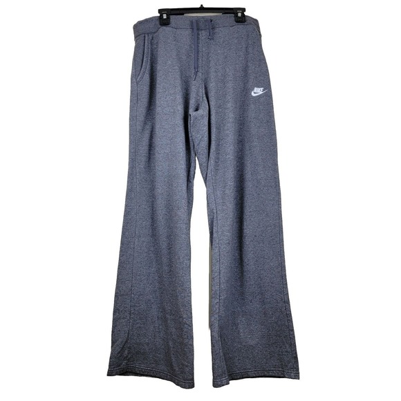 Nike Other - Nike Pants Mens Large Gray Sweats Pockets Drawstring Swoosh Cotton Blend